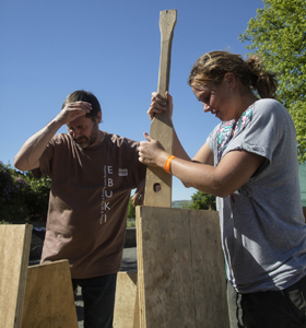 rammed earth workshop